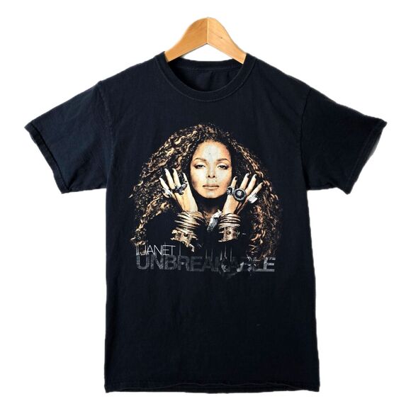 Janet Jackson Unbreakable World Tour 2015 Tee Size Small Band Tee - Picture 1 of 8
